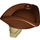 LEGO Ponytail and Reddish Brown Tricorne Hat (67043)