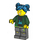 LEGO Poppy Starr avec Vert Haut Minifigurine