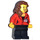 LEGO Porsche 911 GT Finish Line Press Woman Minifigure