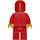 LEGO Post Office Worker med Old Rød Hjelm Minifigur