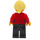 LEGO Press Woman / Reporter with Bright Light Yellow Hair Minifigure