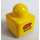 LEGO Primo Brick 1 x 1 with Duplo Logo and Lego Logo on opposite sides (49256)