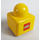 LEGO Primo Brick 1 x 1 with Duplo Logo and Lego Logo on opposite sides (49256)