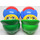 LEGO Primo Figure, Boy avec rouge Base, Bleu Haut, Green Chapeau, Glasses Primo Figure