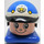 LEGO Primo Policista Hlava Figurka