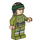 LEGO Princess Leia with Olive Green Endor Outfit and Helmet Minifigure