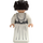 LEGO Prinses Leia met Wit Kleding met Detailed Riem en Rok Minifiguur