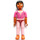 LEGO Princess Paprika met Dark Pink Top en Pink Pants minifiguur