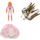 LEGO Princess Rosaline with White Shorts, Pink Shirt, Light Yellow Hair, Pink Long Skirt and Crown