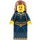 LEGO Princess wearing Dark Blue Dress with Gold Decoration Minifigure