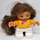 LEGO Princesse avec Marron Combing Cheveux Figurine Duplo