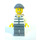 LEGO Fange 50380 med Gold Tann, Strikket Caps og Ryggsekk Minifigur