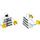 LEGO Prisoner 86753 Minifig Torso (973 / 76382)