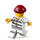 LEGO Prisoner 86753 mit Headset und Gestrickt Deckel Minifigur