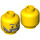 LEGO Prisoner Head (Safety Stud) (14263 / 19547)
