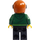 LEGO Private Investigator Piet Püthon met Dark Oranje Helm minifiguur