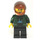 LEGO Private Investigator Piet Püthon with Dark orange Helmet Minifigure