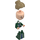 LEGO Professor McGonagall with Hair and Printed Skirt Minifigure