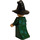 LEGO Professor Minerva McGonagall with Black Bent Hat and Printed Skirt Minifigure