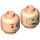 LEGO Professor Quirrell Minifigure Head (Recessed Solid Stud) (3626 / 39780)