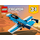 LEGO Propeller Flugzeug 31099 Instructions