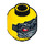 LEGO Psyclone mit Parachute Rucksack und Attachments Minifigure Kopf (Einbau-Vollbolzen) (3626 / 18299)