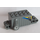 LEGO Pullback Motor 4 x 8 x 2.33 mit &#039;18&#039;, Blau Line (Both Seiten) Aufkleber (47715)