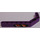 LEGO Purple Beam 3 x 3.8 x 7 Bent 45 Double with Orange and Red Backlight Model Right Side Sticker from Set 8202 (32009)