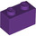 LEGO Morado Ladrillo 1 x 2 con tubo inferior (3004 / 93792)