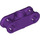 LEGO Purple Cross Block 1 x 3 with Two Axle Holes (32184 / 42142)