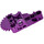 LEGO Purple Gear Half with Beam 2 (32166)