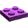 LEGO Violet assiette 2 x 2 (3022 / 94148)