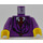 LEGO Purple Quirrell Torso with Purple Arms and Yellow Hands (973)