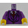 LEGO Purppura Quirrell Vartalo jossa Purppura Käsivarret ja Keltainen Kädet (973 / 73403)