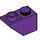 LEGO Violet Pente 1 x 2 (45°) Inversé (3665)