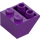 LEGO Purple Slope 2 x 2 (45°) Inverted with Flat Spacer Underneath (3660)