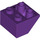 LEGO Violet Pente 2 x 2 (45°) Inversé avec entretoise plate en dessous (3660)