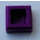 LEGO Violet Tuile 1 x 1 avec rainure (3070 / 30039)