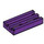 LEGO Purppura Laatta 1 x 2 Säleikkö (pohjauralla) (2412 / 30244)