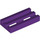 LEGO Purple Tile 1 x 2 Grille (with Bottom Groove) (2412 / 30244)