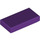 LEGO Purple Tile 1 x 2 with Groove (3069 / 30070)