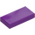 LEGO Purple Tile 1 x 2 with Groove (3069 / 30070)