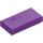 LEGO Purple Tile 1 x 2 with Groove (3069 / 30070)