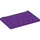 LEGO Purple Tile 4 x 6 with Studs on 3 Edges (6180)