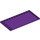 LEGO Purple Tile 6 x 12 with Studs on 3 Edges (6178)