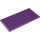 LEGO Purple Tile 6 x 12 with Studs on 3 Edges (6178)