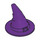 LEGO Purple Wizard Hat with Smooth Surface (6131)