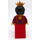 LEGO Queen mit Rot Kleid und Krone Minifigur