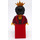 LEGO Queen mit rot Dress und Krone Minifigur