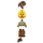 LEGO Qui-Gon Jinn with Cape (Yellow Head) Minifigure